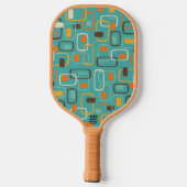 Retro Patroon Pickleball Paddle (Achterkant)