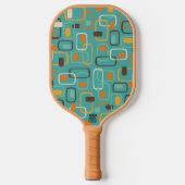 Retro Patroon Pickleball Paddle (Voorkant)