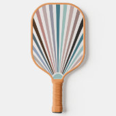 Retro Patroon Pickleball Paddle (Achterkant)