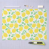 Retro patroon van Summertime Citrus Fruit Ti Tissuepapier (Craft)