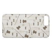 Retro patroon voor man 2 Case-Mate iPhone case (Achterkant (Horizontaal))