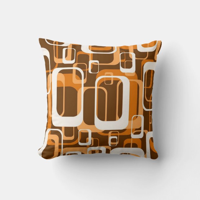 Retro Pattern 1971 Kussen (Voorkant)