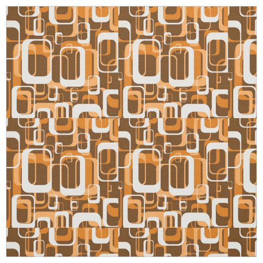 Retro Pattern 1971 Stof (Swatch)
