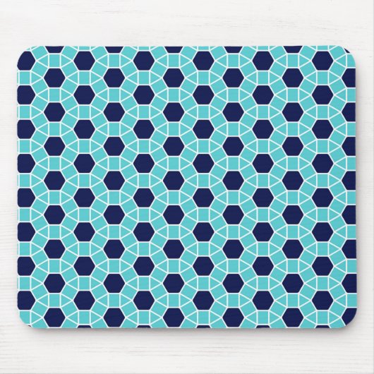 Retro Pattern Mousepad Muismat (Voorkant)