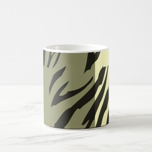 Retro Pattern Zebra Pop Art 2 Koffiemok (Center)