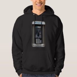Retro Payphone Ontwerp,  Telephone Booth Art Hoodie