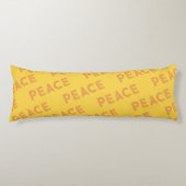 Retro Peace Body Pillow Lichaamskussen (Voorkant)