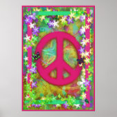 Retro Peace Poster (Voorkant)