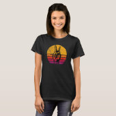 Retro Peace Shirt Love 60's 70's Hippie Geïnspiree (Voorkant volledig)