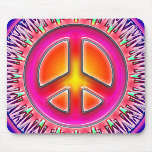 RETRO PEACE SIGN ORNAMENT MUISMAT