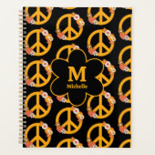 Retro Peace Sign Planner (Voorkant)