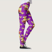 Retro Peace Sign Smiley Hippy Van 1960's 1970-inch Leggings (Rechts)