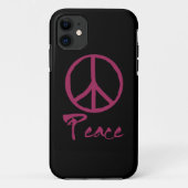Retro Peace-teken Case-Mate iPhone Case (Achterkant)