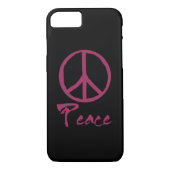 Retro Peace-teken Case-Mate iPhone Case (Achterkant)