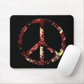 Retro Peace-teken Muismat (Met muis)