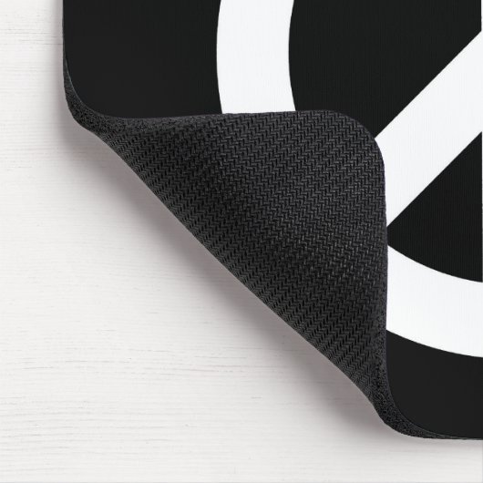 Retro Peace-teken Muismat (Hoek)