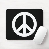 Retro Peace-teken Muismat (Met muis)
