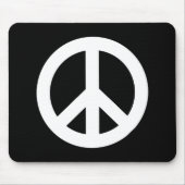 Retro Peace-teken Muismat (Voorkant)