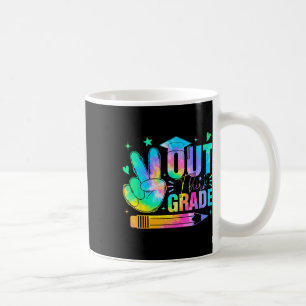 Retro Peace uit derde klas Afstuderen Tie Dye Sum Koffiemok