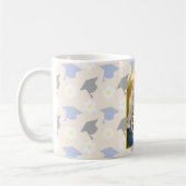 Retro Peach Graduation Koffiemok (Links)