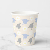 Retro Peach Graduation Papieren Bekers (Voorkant)