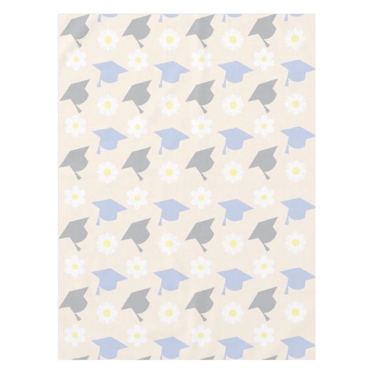 Retro Peach Graduation Tafelkleed (Voorkant)