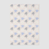 Retro Peach Graduation Tissuepapier (Voorkant)