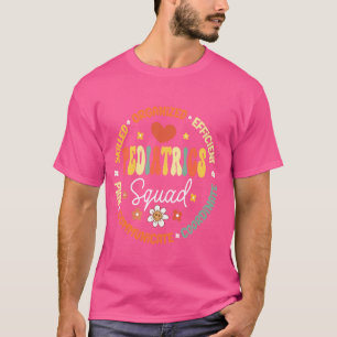 Retro Pediatrics Squad Hart Peds Geregistreerde Ve T-shirt