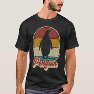 Retro  Penguin Penguin voor mannen Kinderen T-shirt
