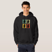 Retro Penguins Hoodie (Voorkant volledig)