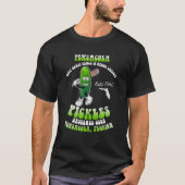 Retro Pensacola Minor League Retro Baseball Pickle T-shirt (Voorkant)