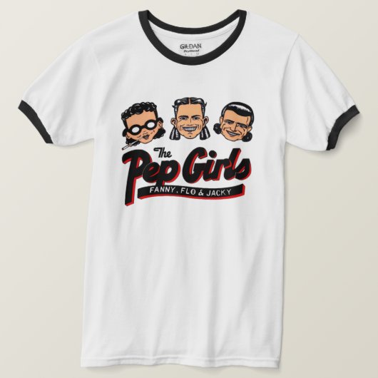 retro Pep Meisjes T-shirt (Design voorkant)