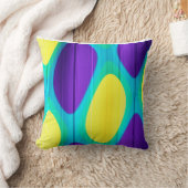 Retro Persian Carpet Peacock Feather Pattern  Kussen (Deken)