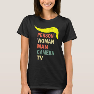 Retro persoon Man TV T-shirt