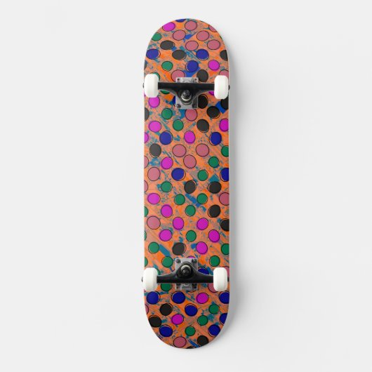 Retro Persoonlijk Skateboard (Voorkant)