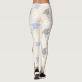Retro Perzik Afstuderen Leggings (Achterkant)