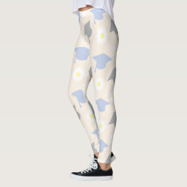 Retro Perzik Afstuderen Leggings