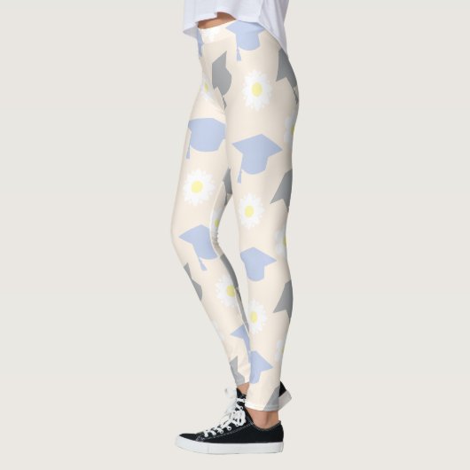 Retro Perzik Afstuderen Leggings (Links)