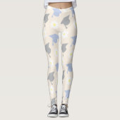 Retro Perzik Afstuderen Leggings (Voorkant)