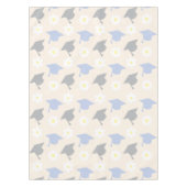 Retro Perzik Afstuderen Tafelkleed (Voorkant)