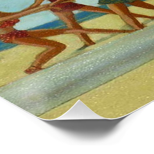  Retro Peter Driben Summer Beach Poster (Hoek)