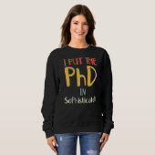 Retro Phd-Afstuderen Afstuderen School doctoraat D Trui (Voorkant volledig)