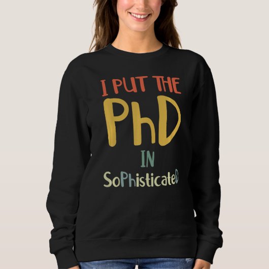 Retro Phd-Afstuderen Afstuderen School doctoraat D Trui (Voorkant)