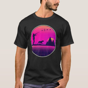 Retro Pheasant Hunter Dog Vapo T-shirt