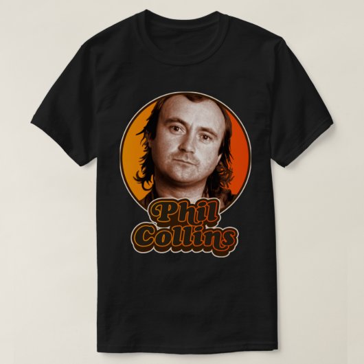 Retro Phil Collins Tribute T-shirt (Design voorkant)