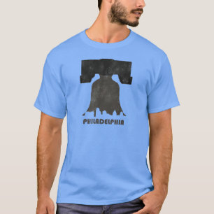 Retro Philadelphia Skyline-Mannen T-shirt