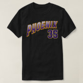 Retro Phoenix Nummer 2 T-shirt (Design voorkant)