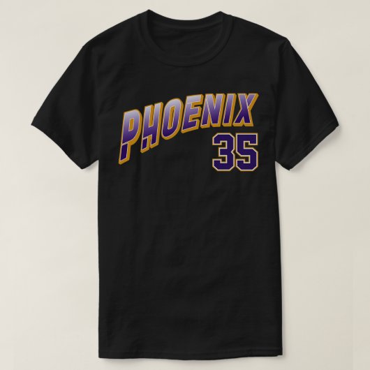 Retro Phoenix Nummer 35 1 T-shirt (Design voorkant)