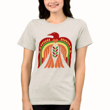 Retro Phoenix Volkskunst Design