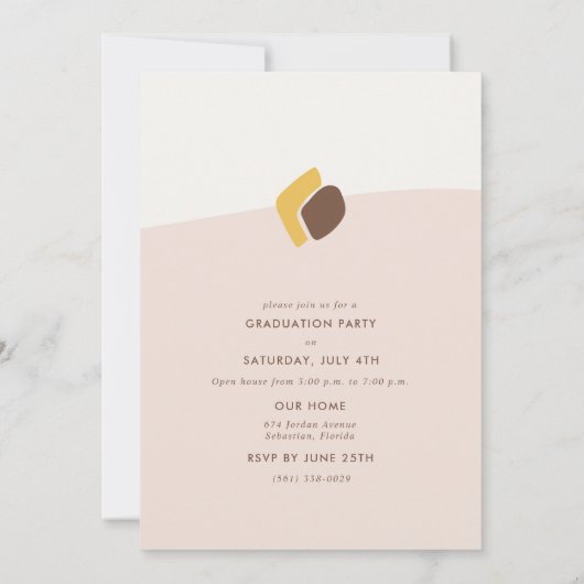 Retro Photo Class of 2023 High School Afstuderen (Achterkant)